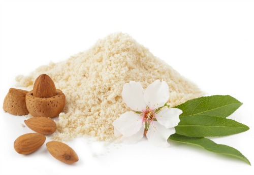 almond flour and flower